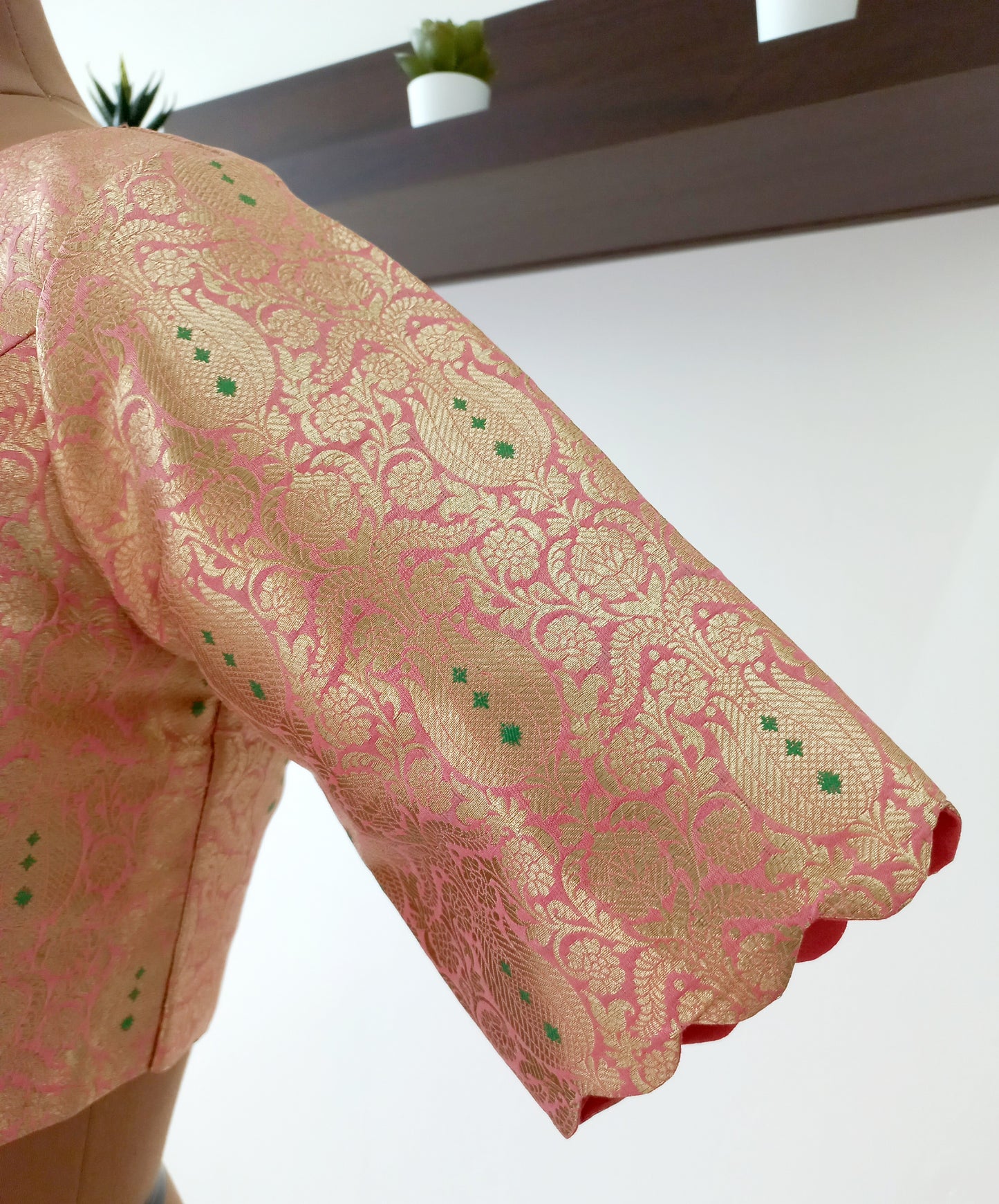 brocade sleeves -Alankrutha