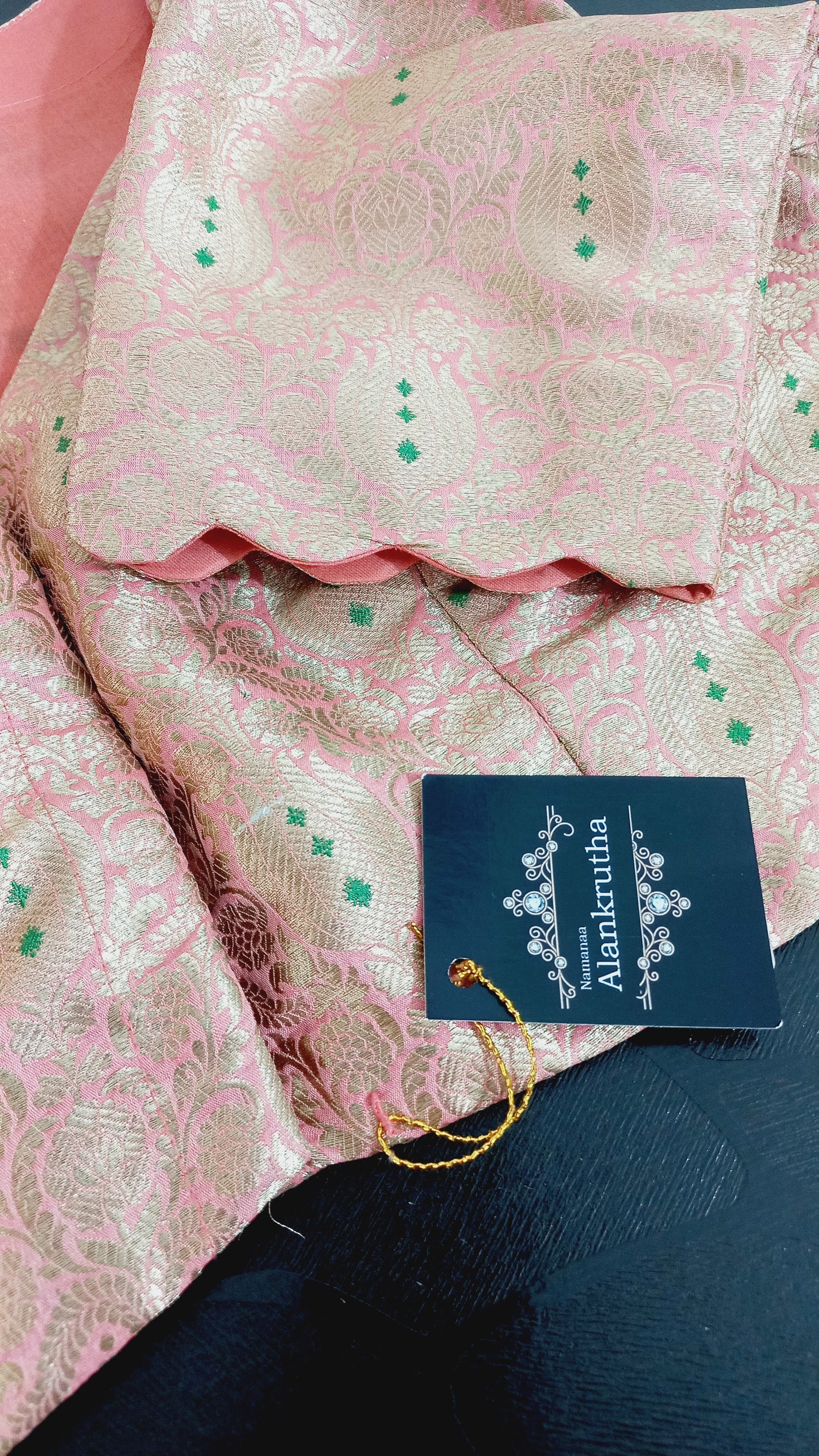 Ready to wear Brocade blouse-Alankrutha