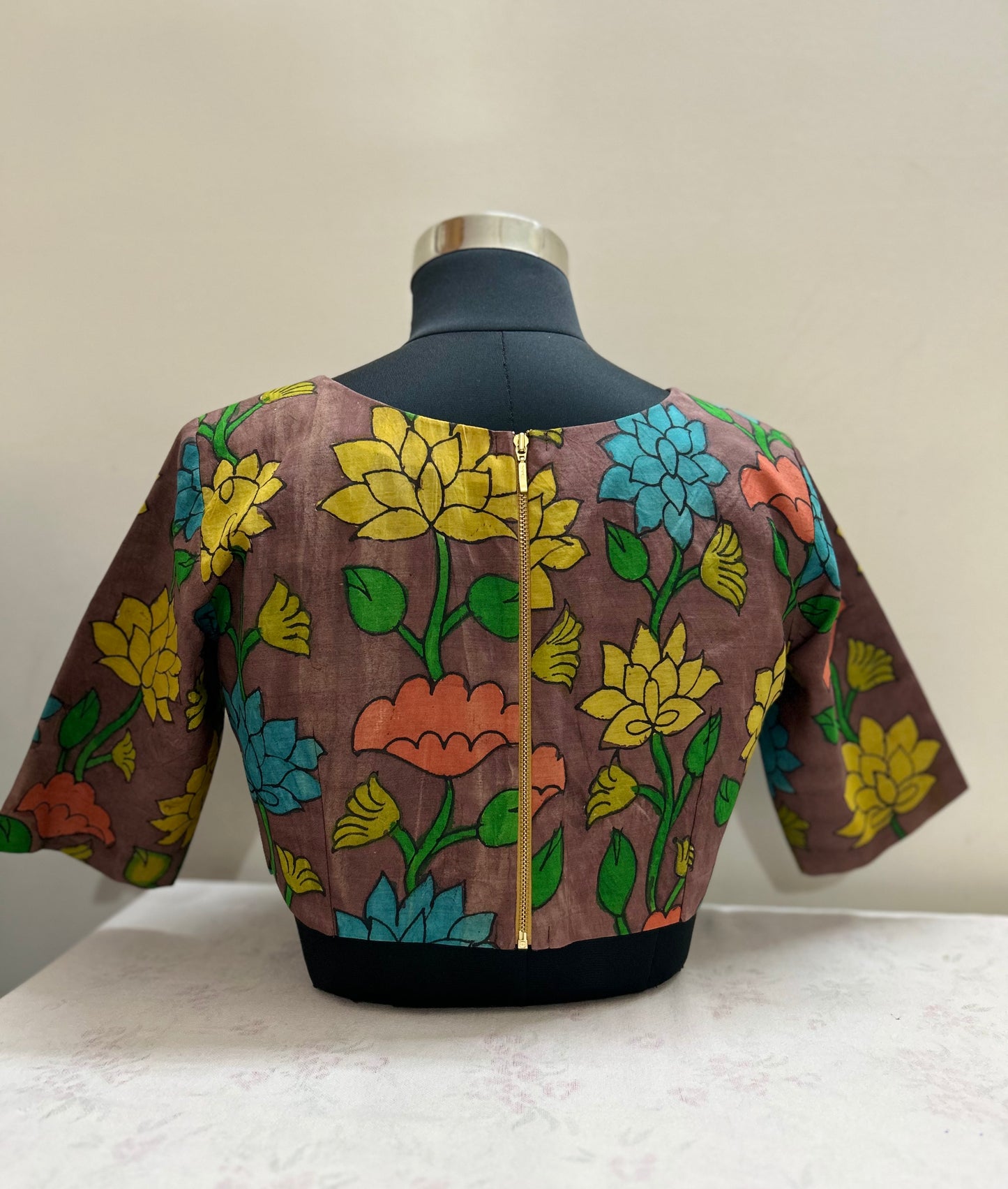 Penkalamkari Blouse-Alankrutha