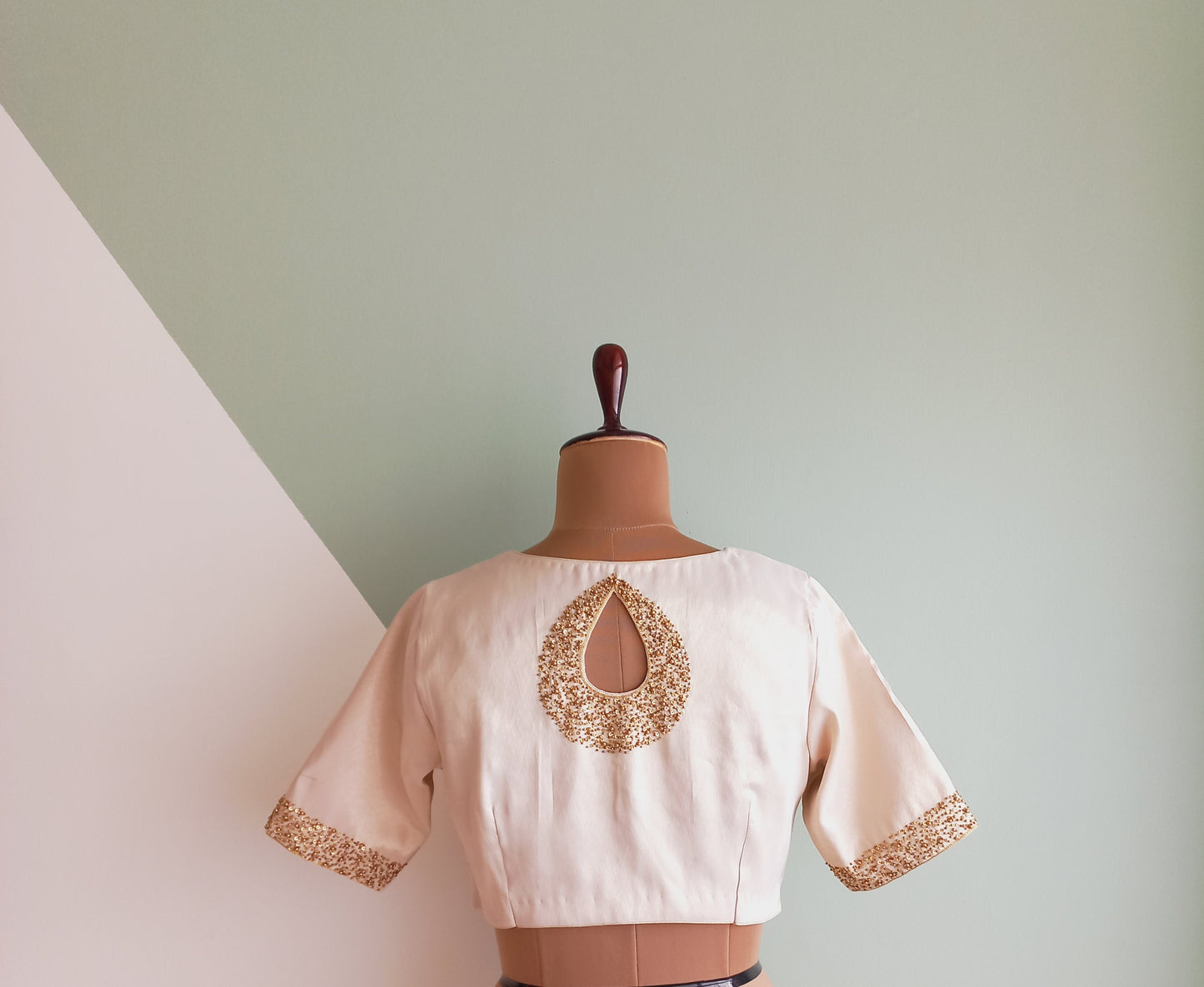 Beautiful Hand Embroidery Blouse-Alankrutha