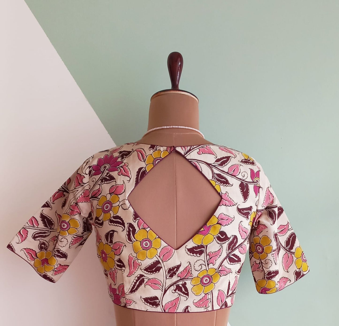 Kalamkari blouse sale -Alankrutha