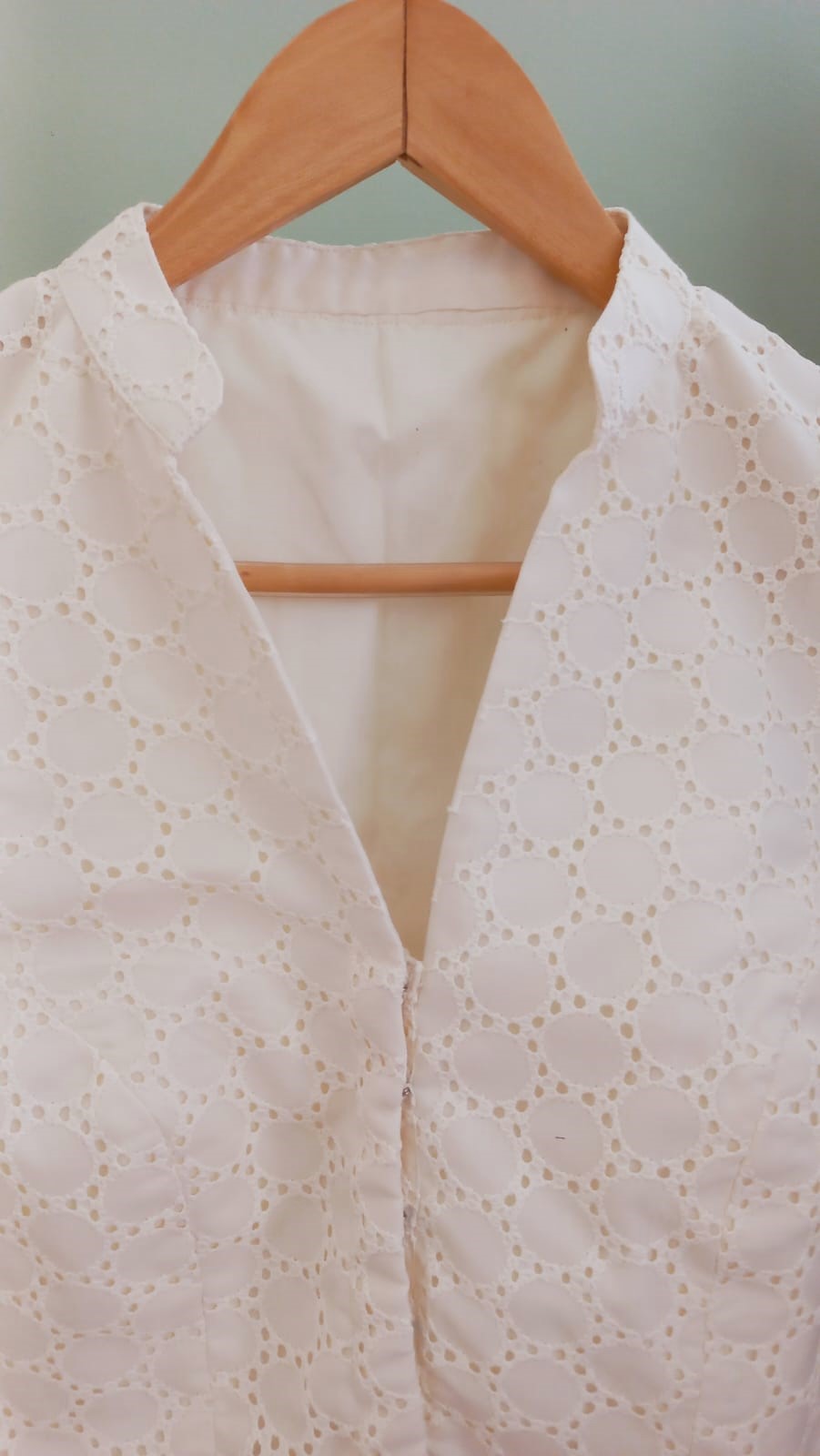 Sleeveless Collar Hakoba Blouse
