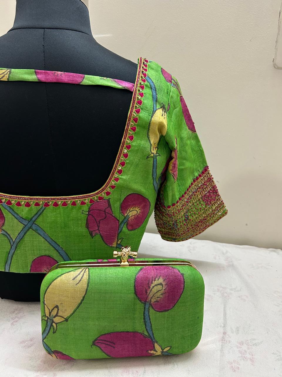 Pichwai Clutch-Alankrutha