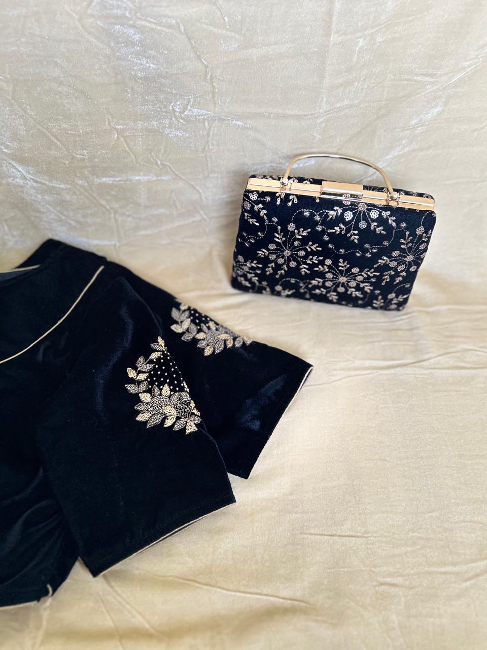 Velvet Clutch - Alankrutha