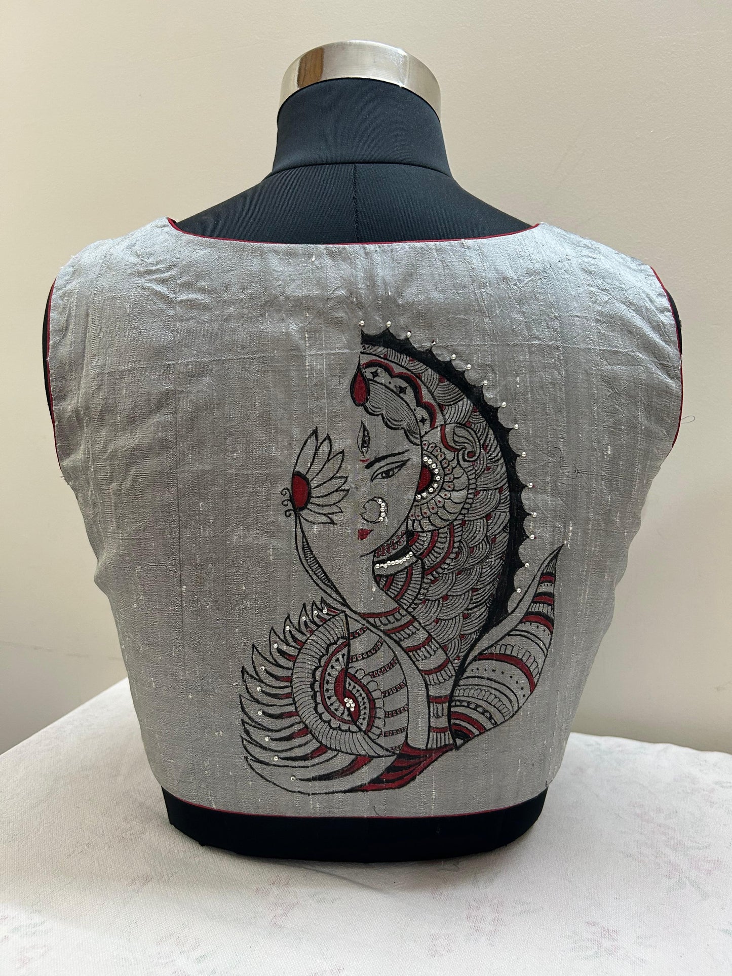Durga painting blouse - Alankrutha