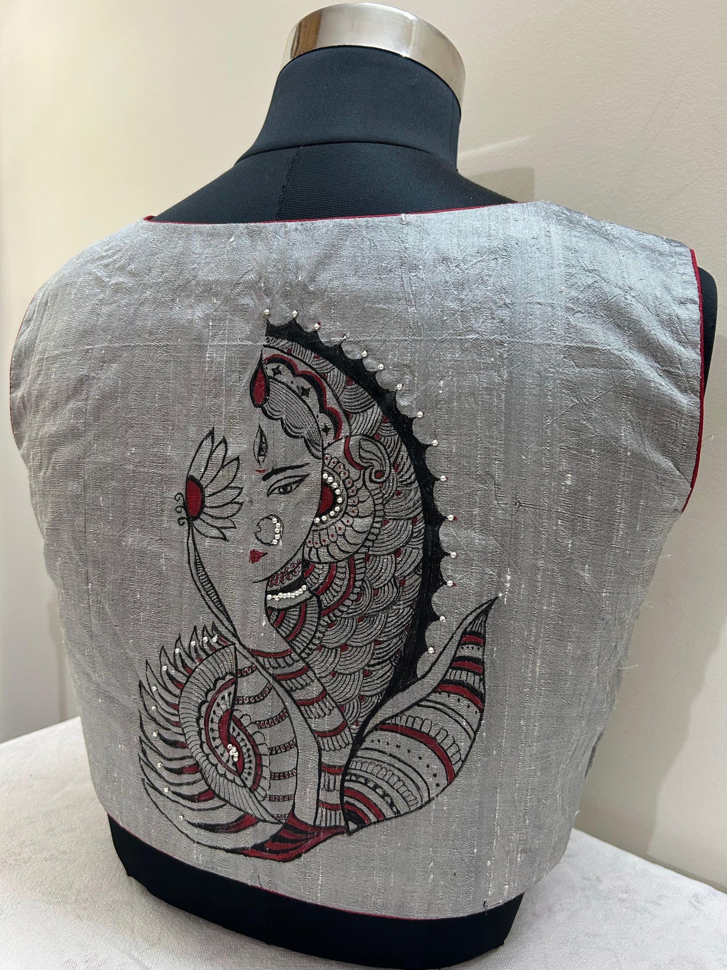 Durga Painting blouse