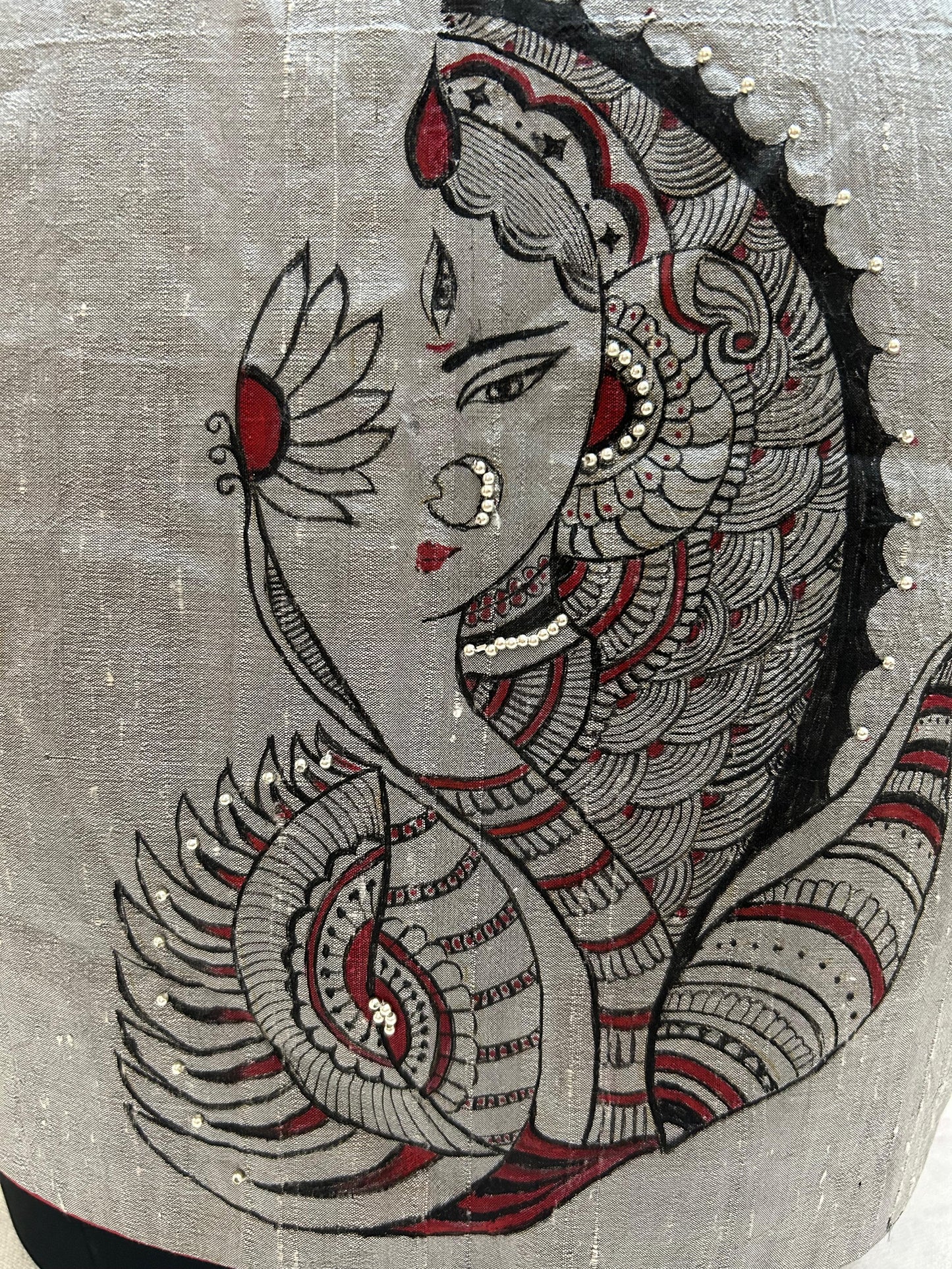 durga painted blouse - Alankrutha