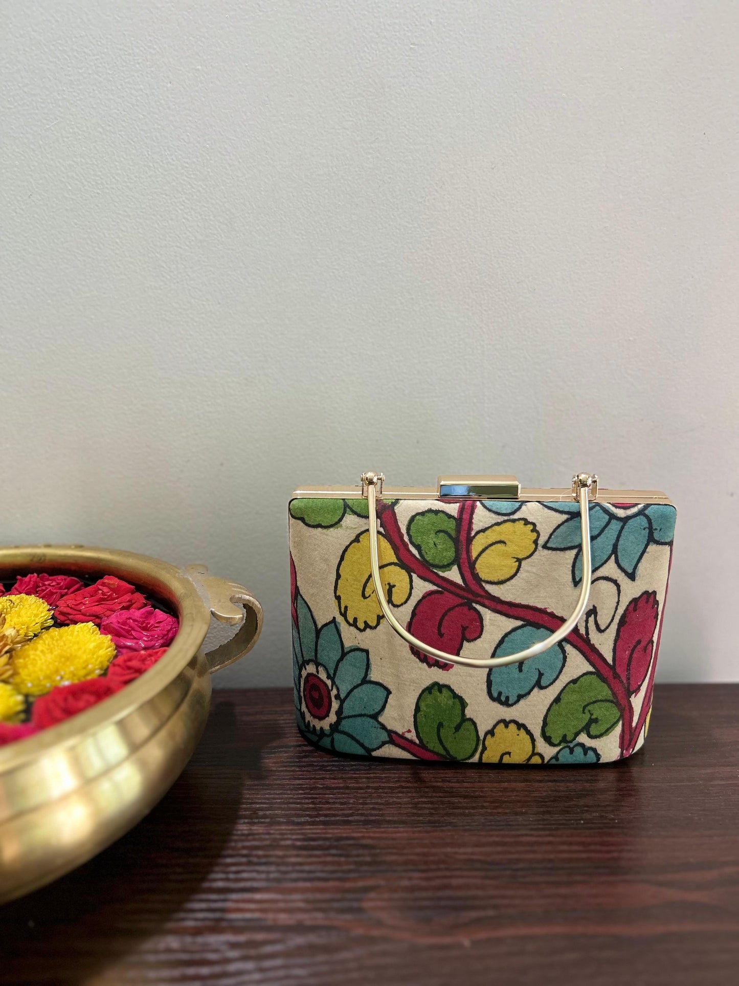 PenKalamkari Clutch-Alankrutha