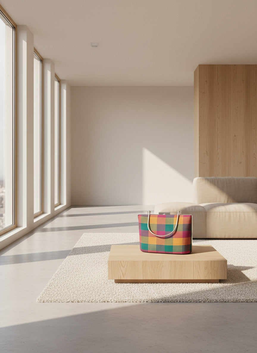 pure silk clutch-Alankrutha