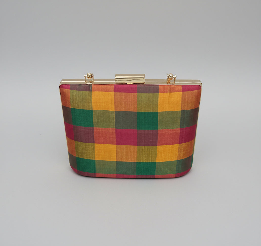 Silk clutch-Alankrutha