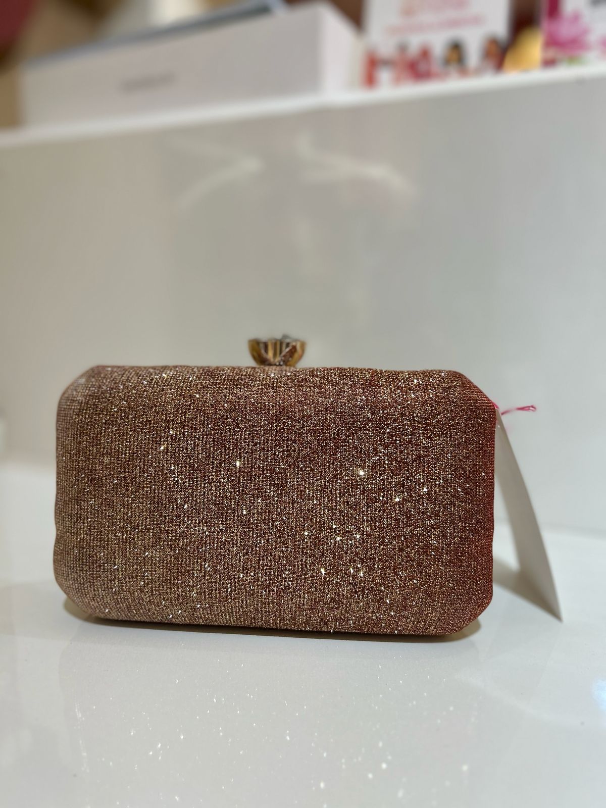Gold Shimmer Clutch
