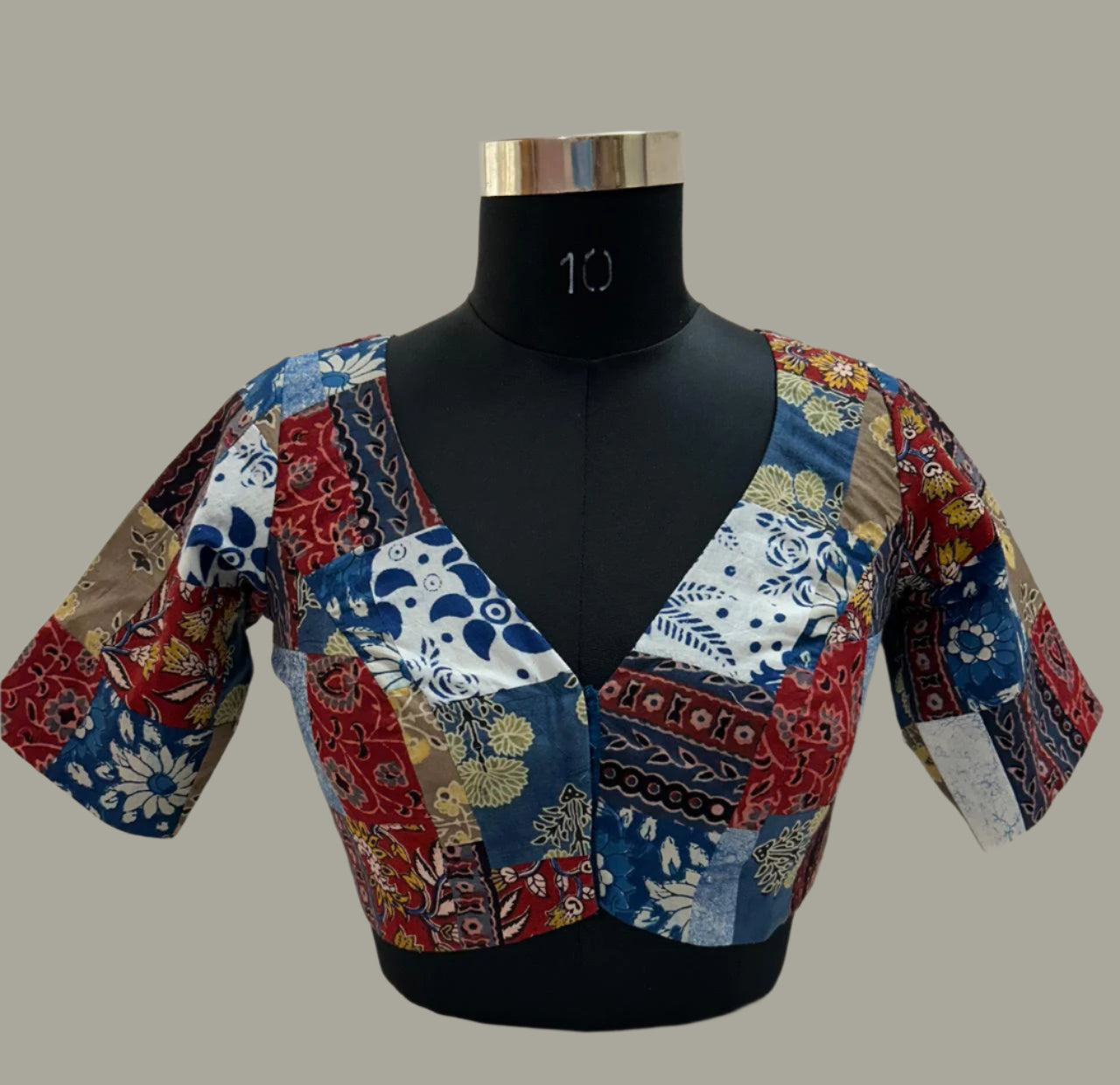 patchwork blouse-Alankrutha