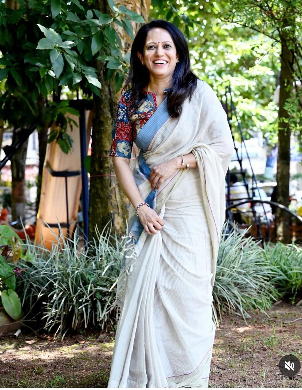 Mul Cotton Handloom border saree