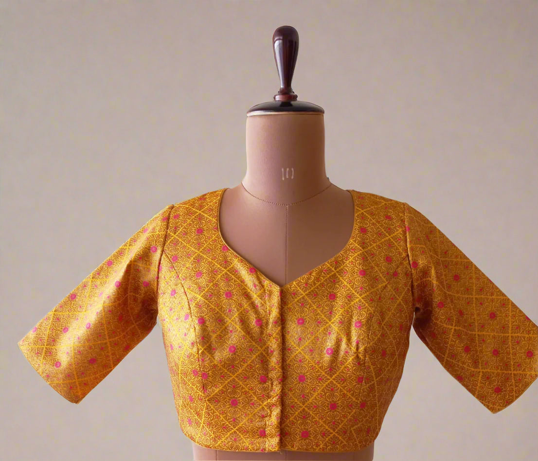 brocade blouse for sale-Alankrutha