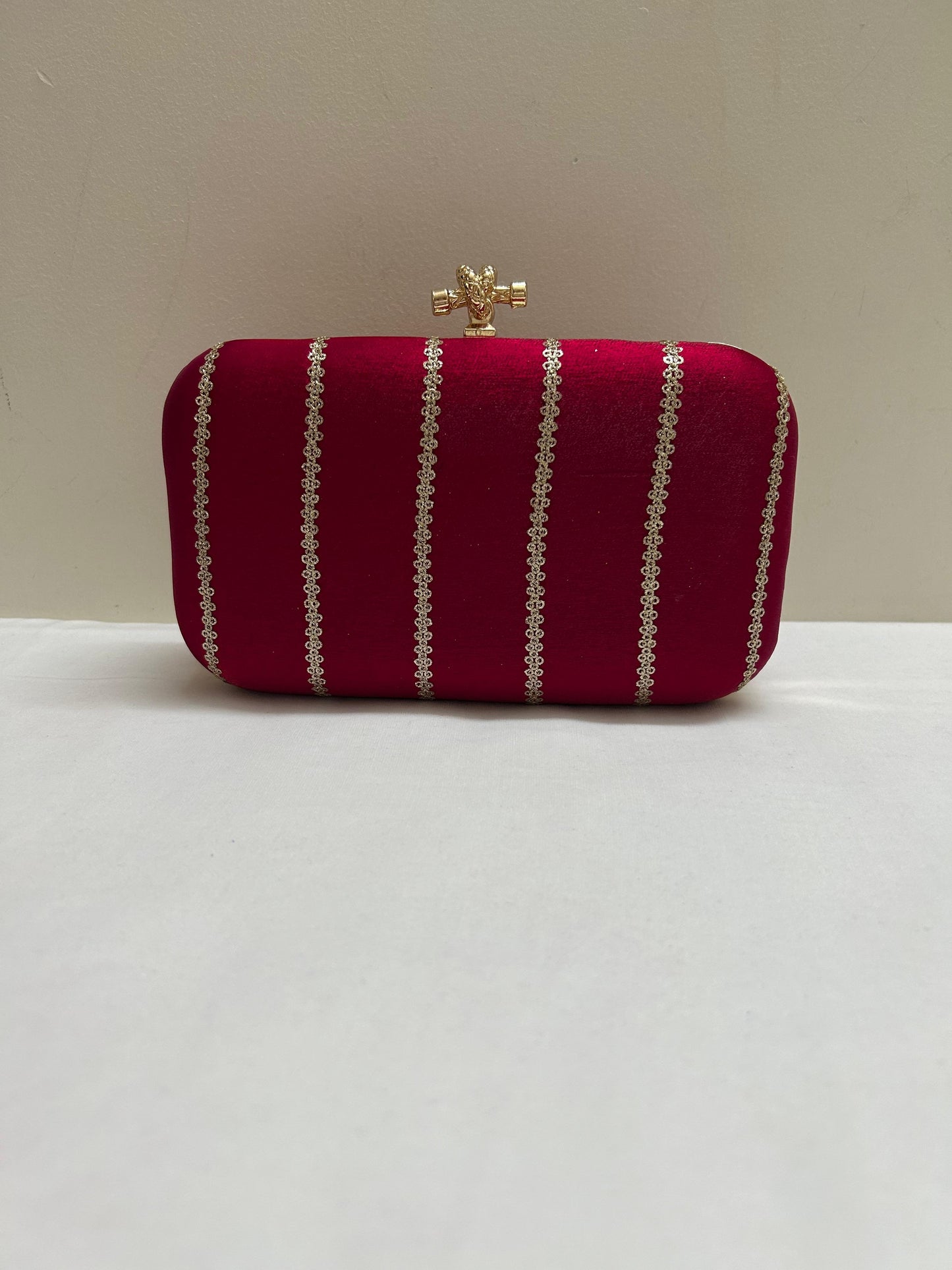 Designer Ethnic Pink Clutch