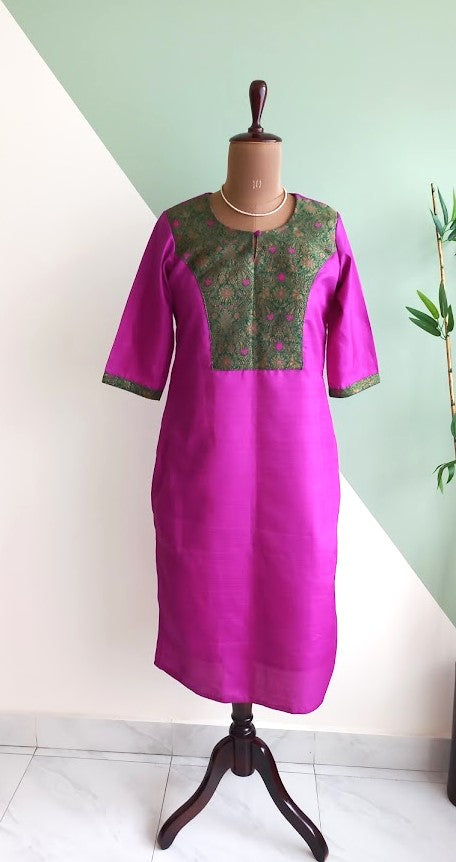 Purple Pink Kurta