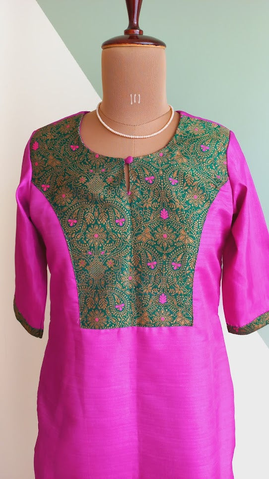 Purple Pink Kurta