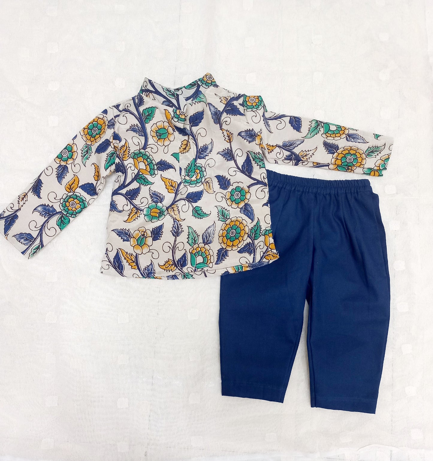 Kalamkari Kids Kurta Set - Not for Sale