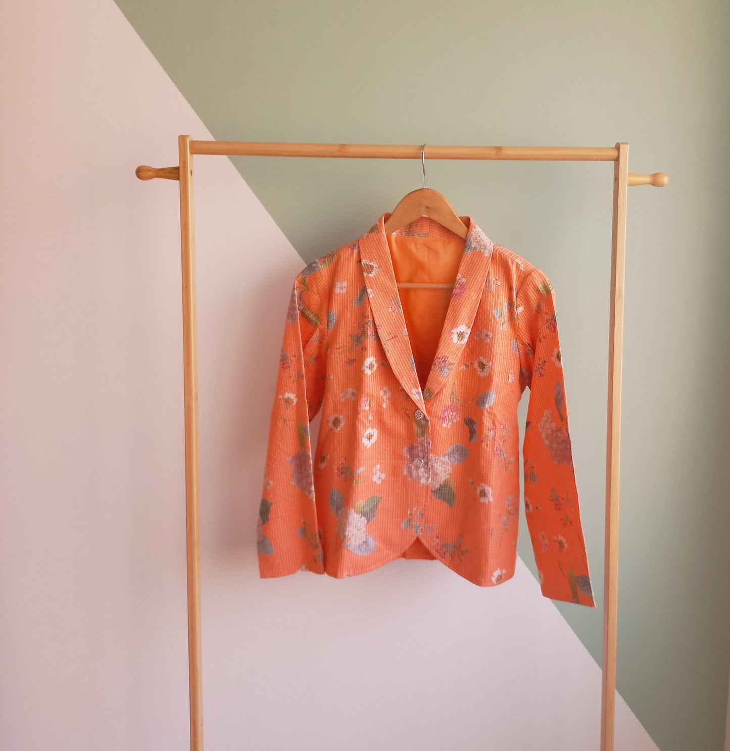 Cotton Blazer- Alankrutha