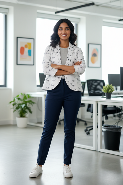 Cotton Blazer / Overlay