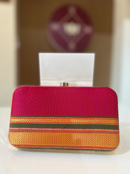 Pink Ilkal Clutch
