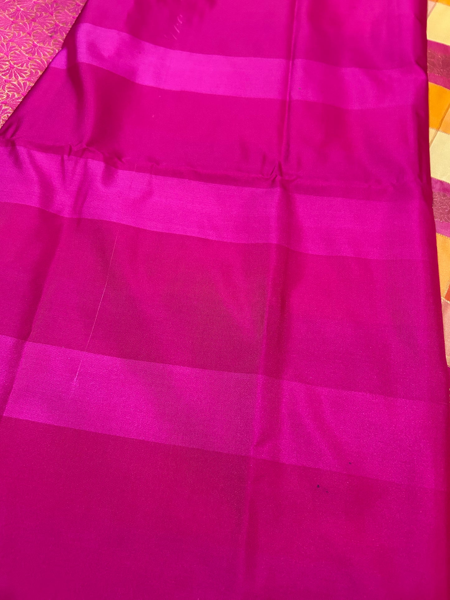 Palam Checks - Vegan silk Saree