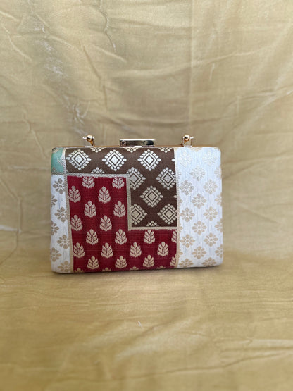 Patchwork Clutch-Alankrutha