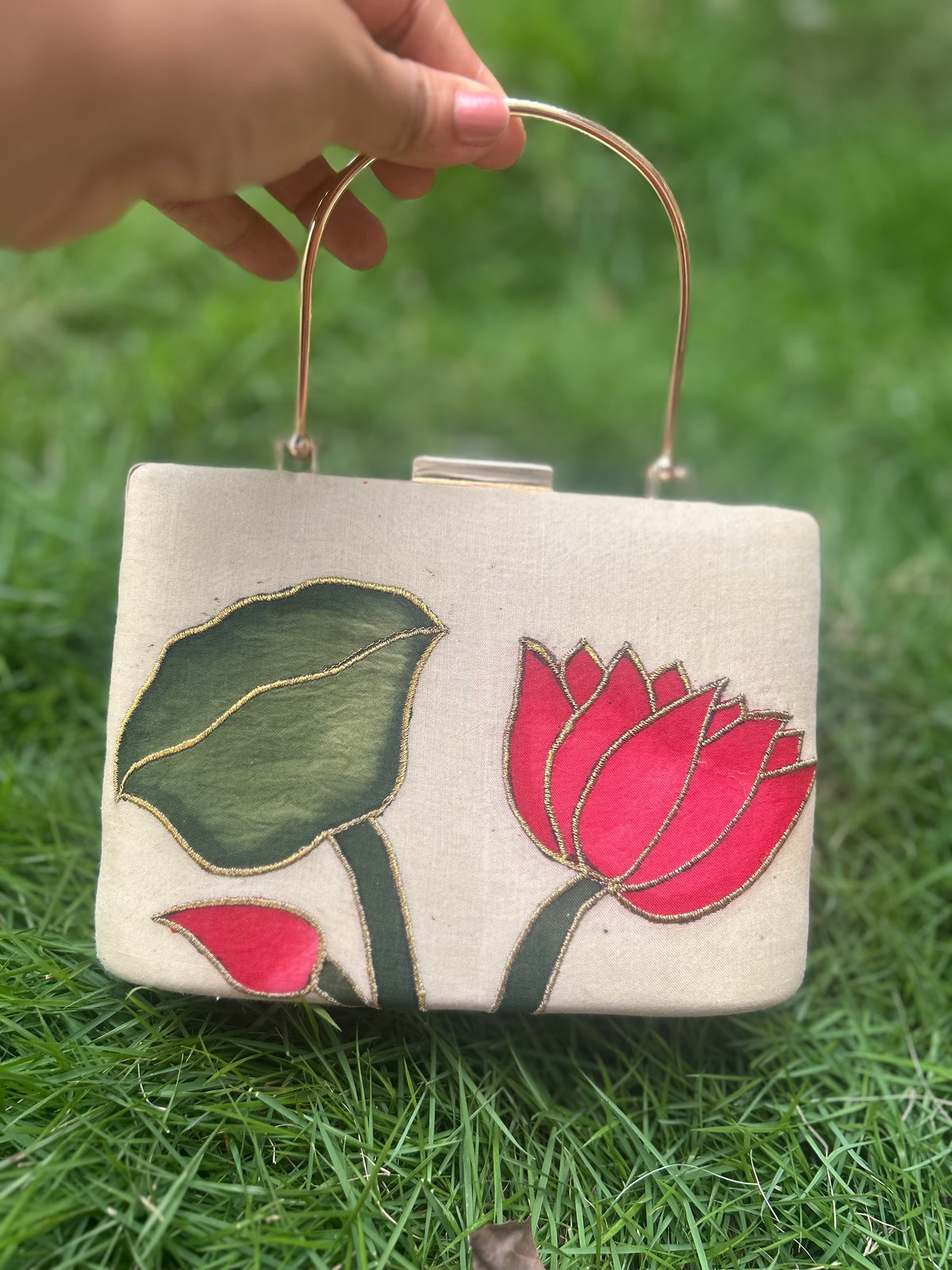 Kalamkari Clutch-Alankrutha