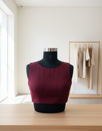 raw silk blouse-Alankrutha