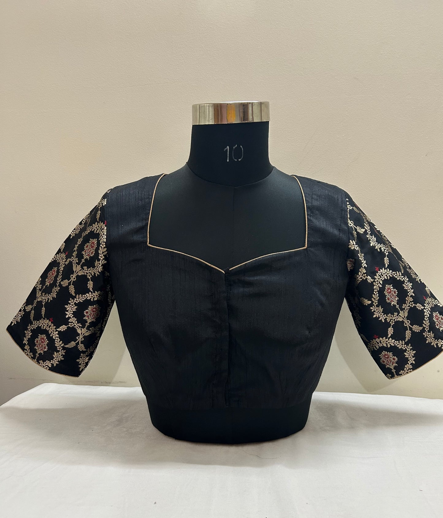 Black Banaras Blouse