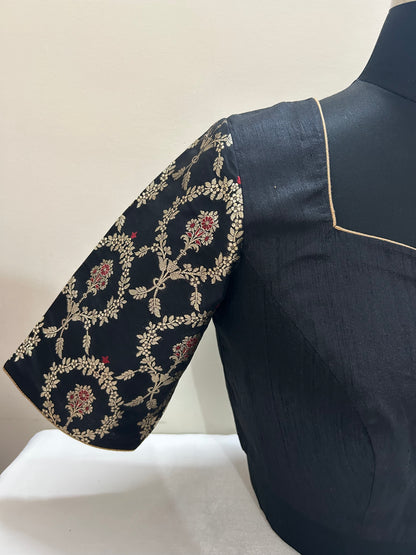 Black Banaras Blouse