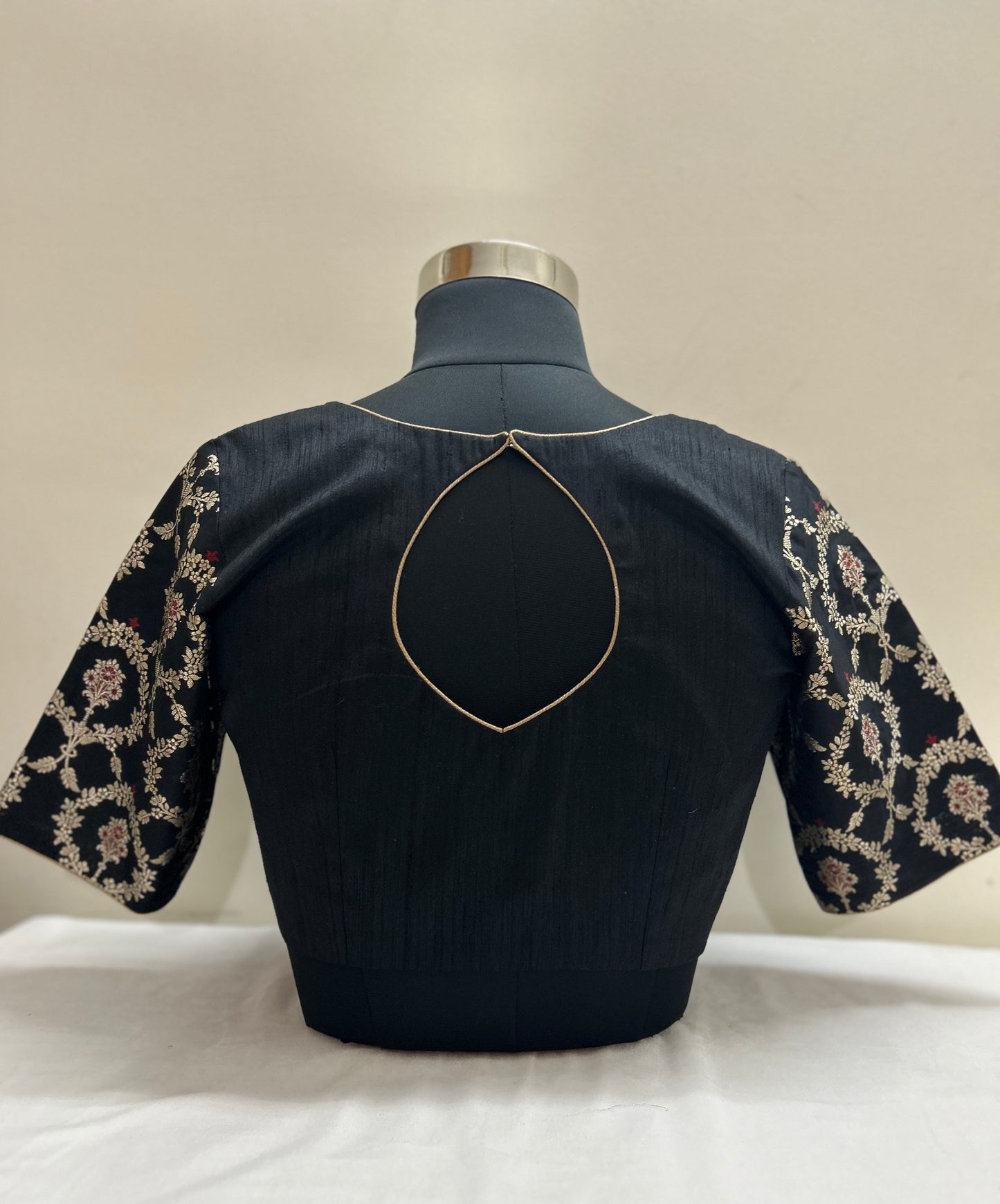 Black Banaras Blouse