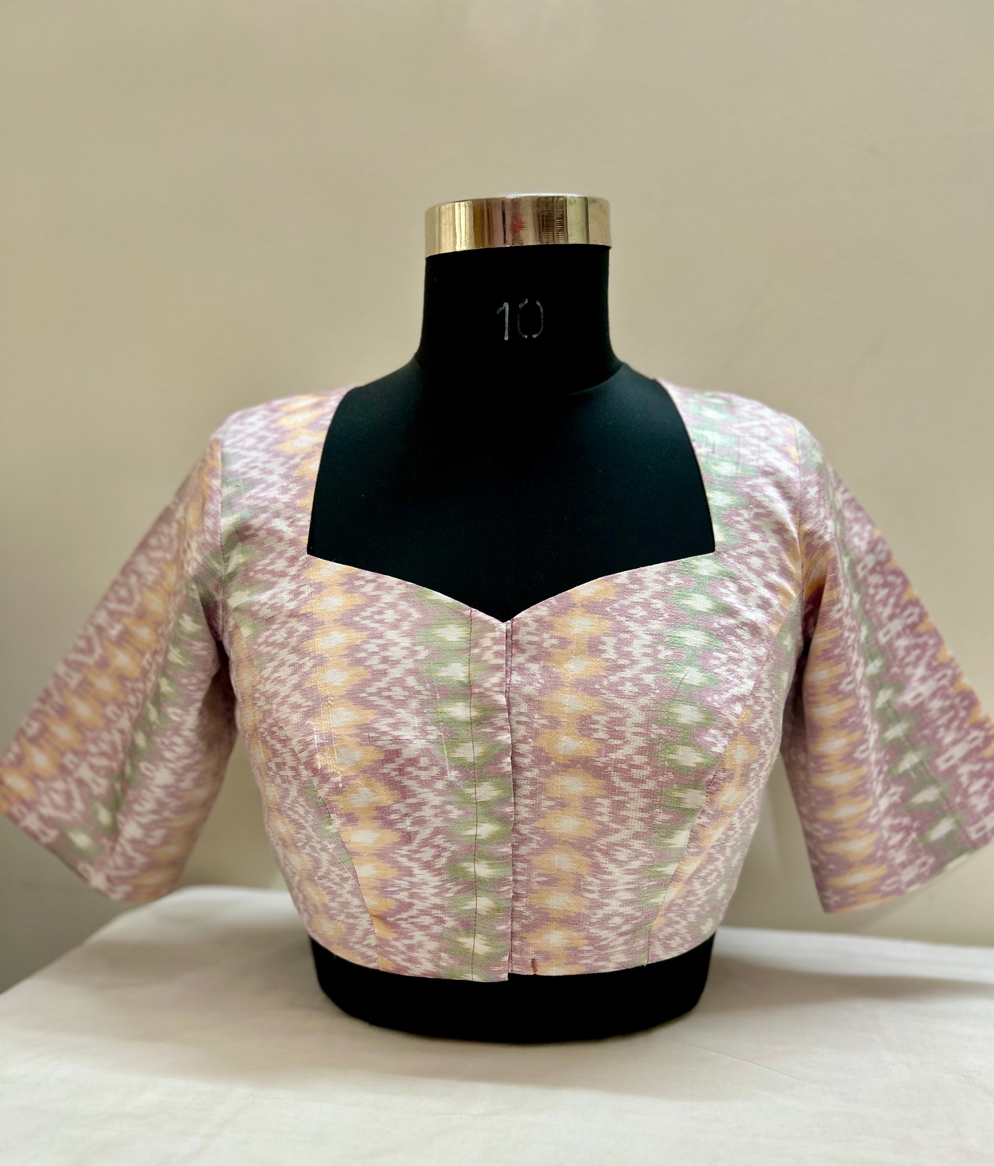 pochampally silk blouse-Alankrutha