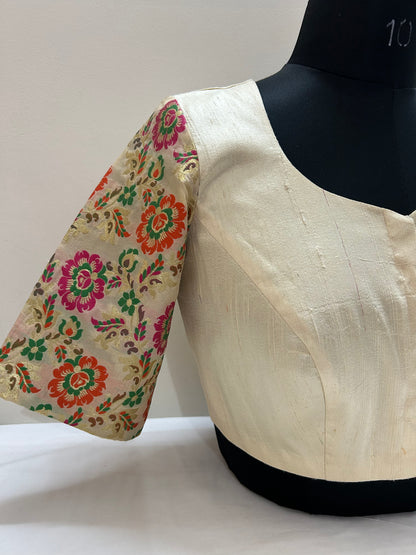 Light gold designer blouse