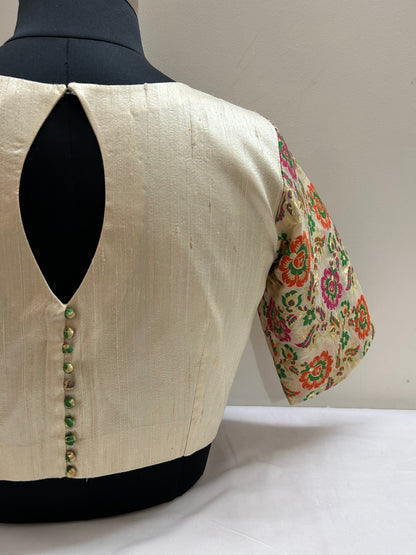 Light gold designer blouse
