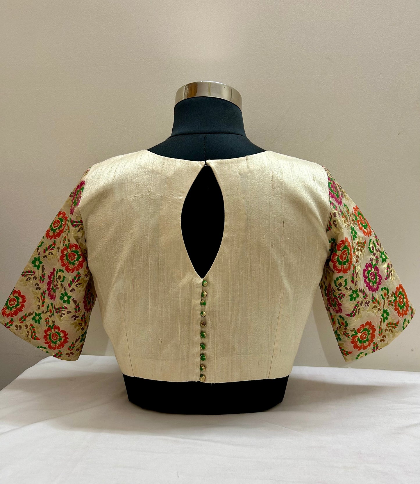 Light gold designer blouse