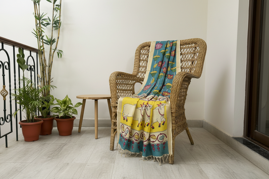 kalamkari dupatta-Alankrutha