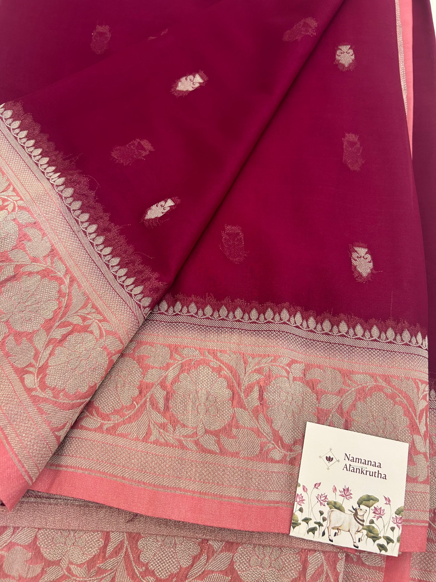 khaddi georgette saree-alankrutha