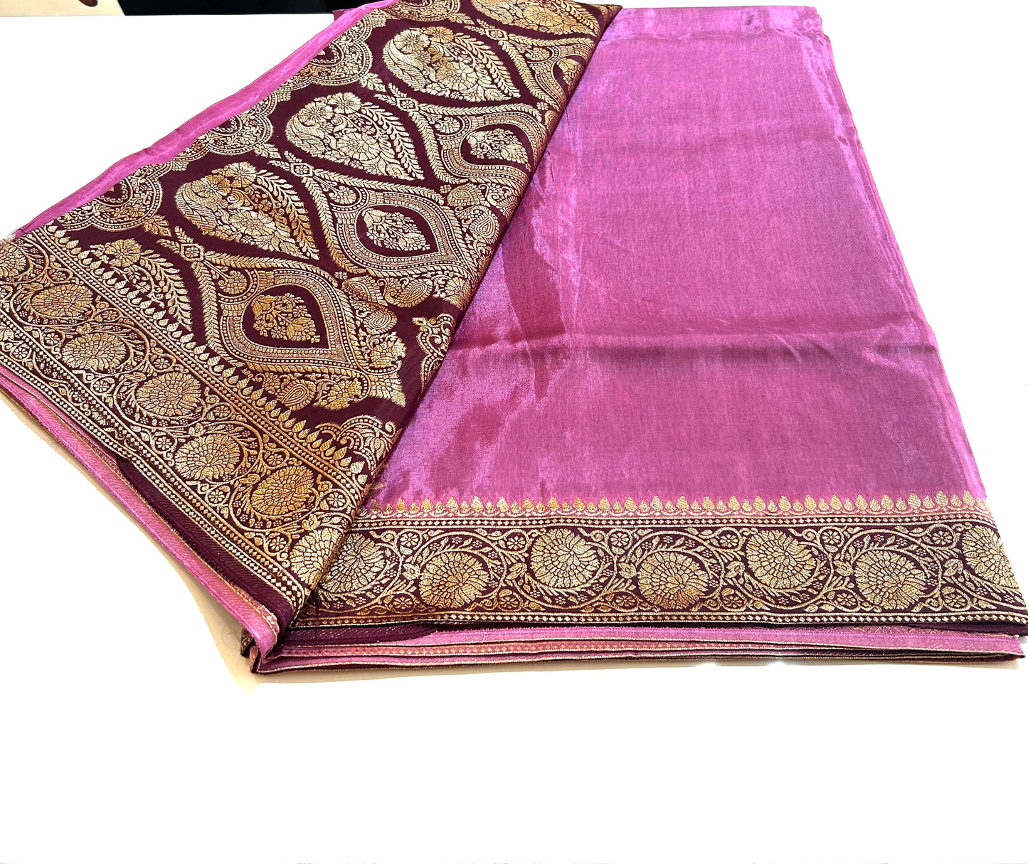 Rayon Banaras Saree