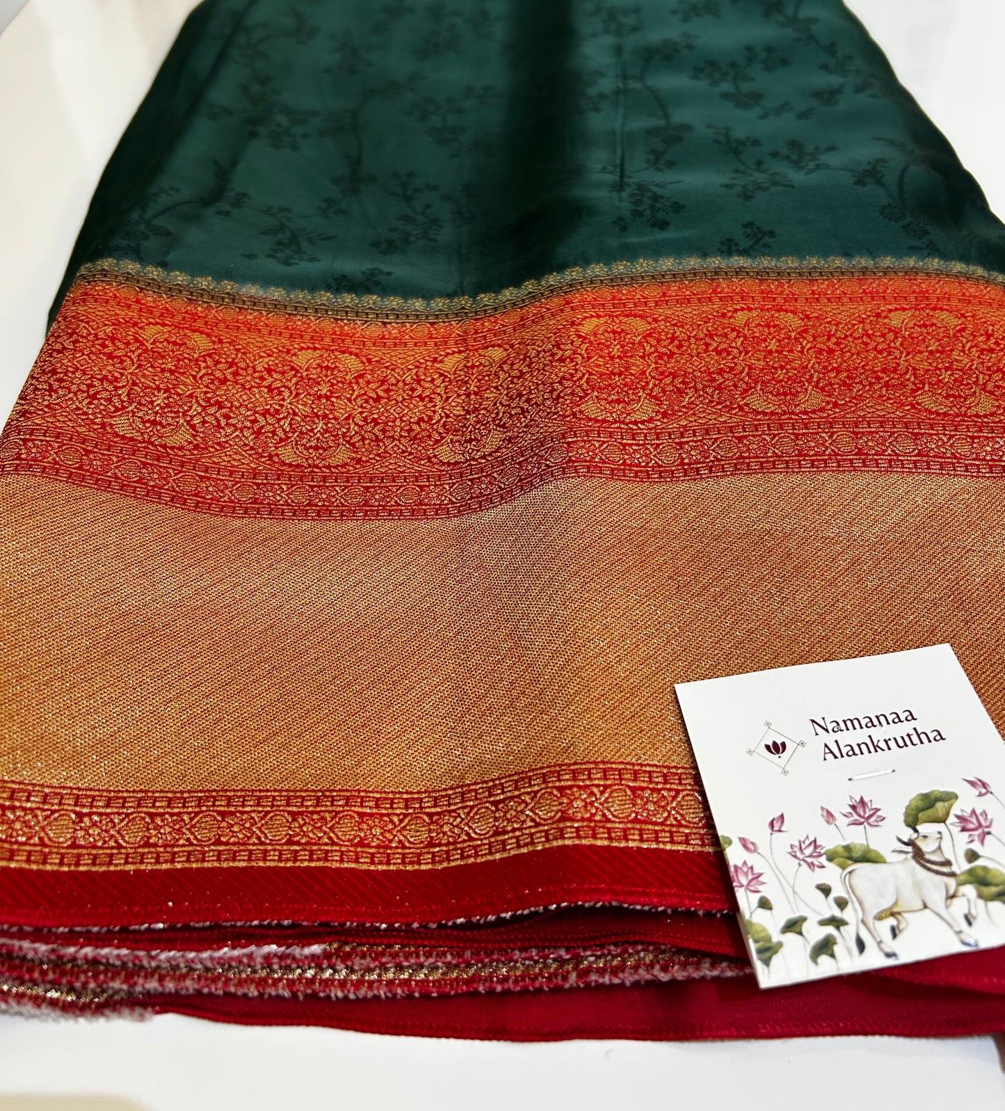 Banaras Crepe Saree