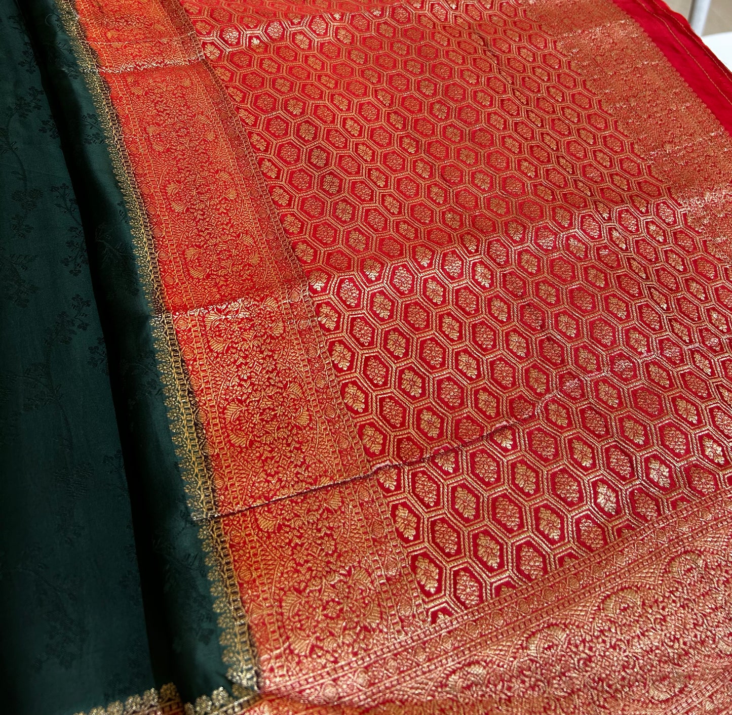 Banaras Crepe Saree