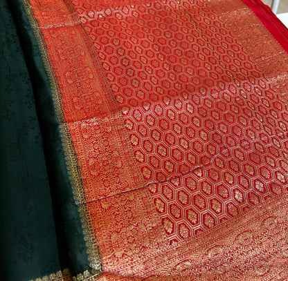 Banaras Crepe Saree