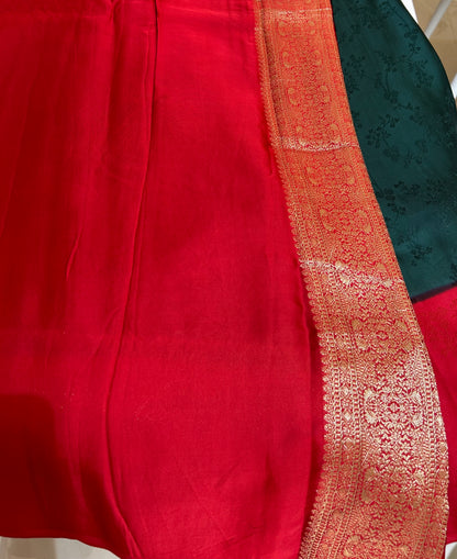 Banaras Crepe Saree
