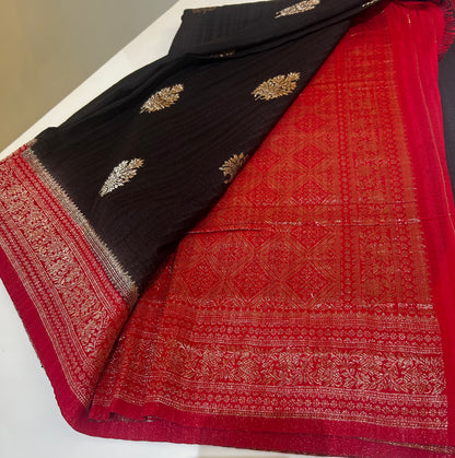 Banarasa Munga Silk Saree