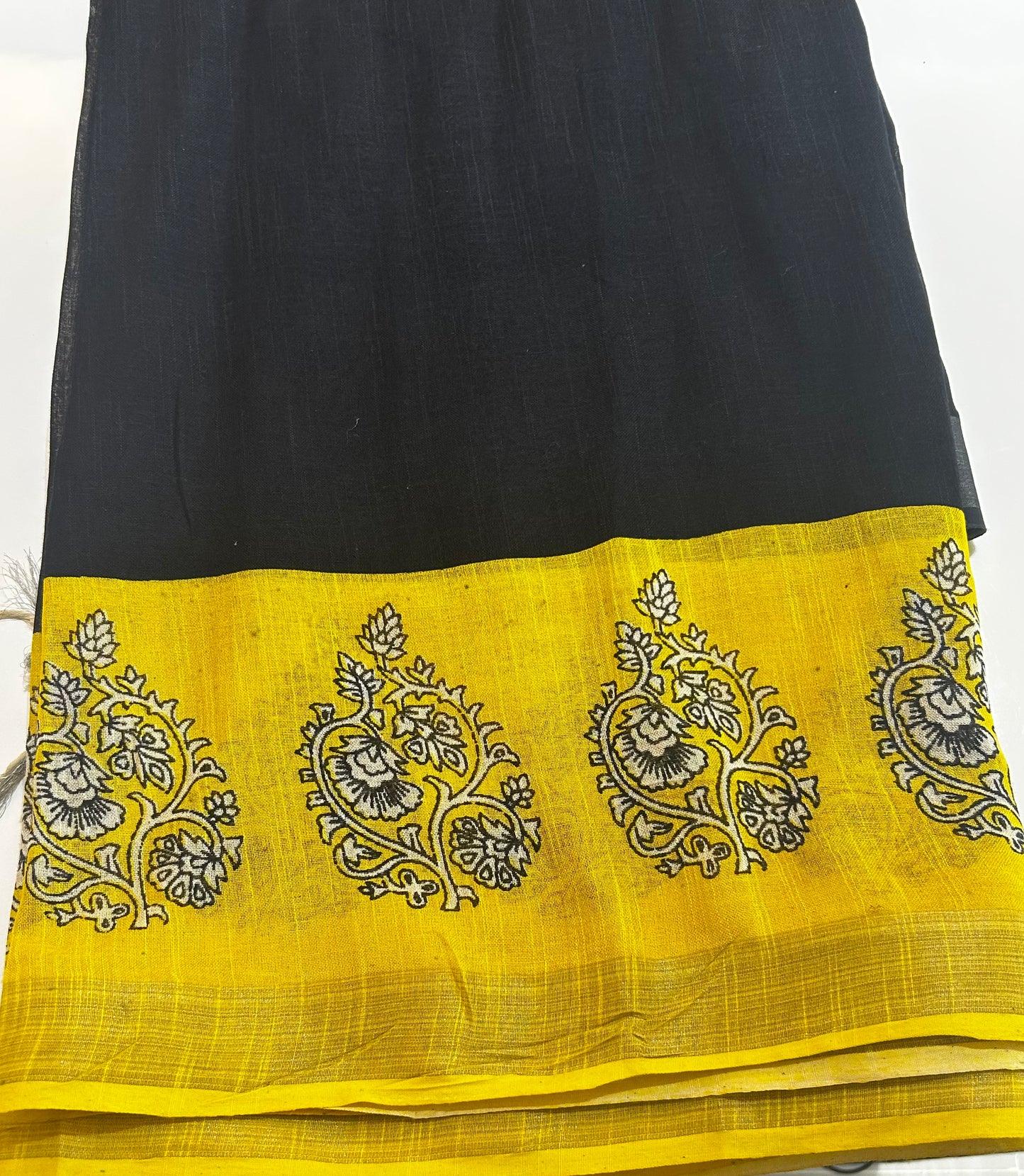 Linen Cotton Saree