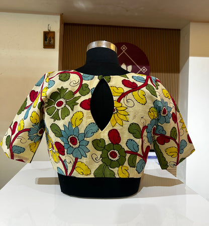 Pen Kalamkari Blouse