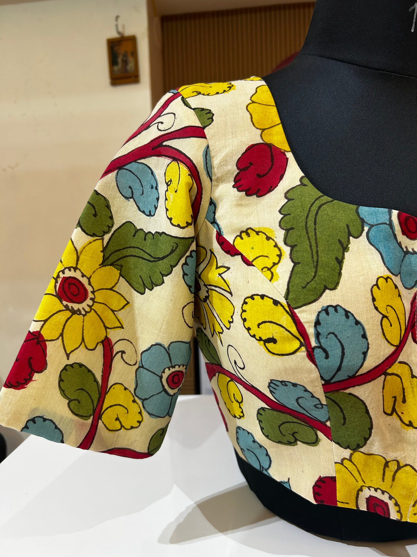 Pen Kalamkari Blouse