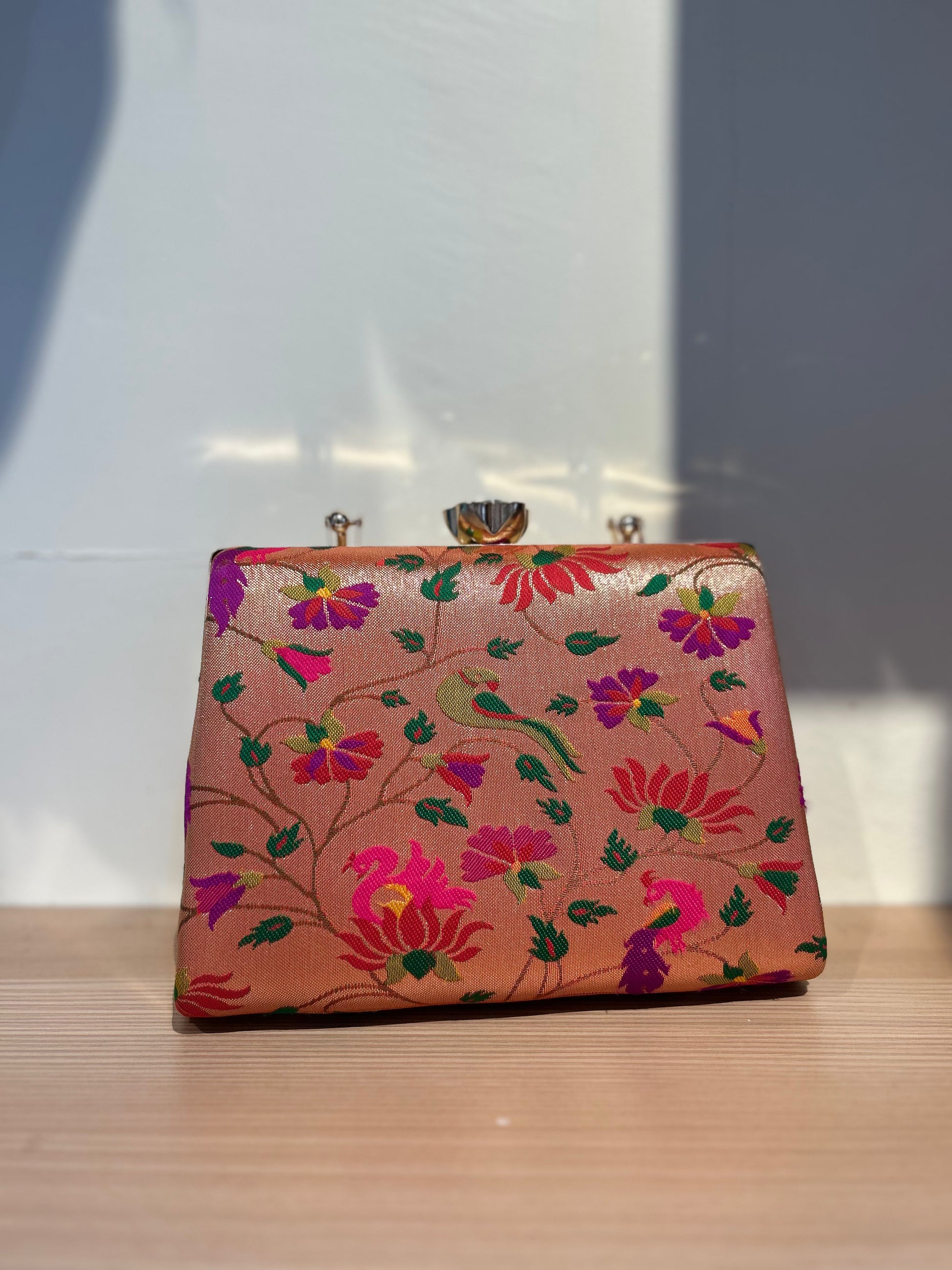 Paithani Clutch-Alankrutha