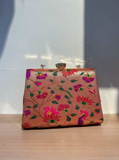 Paithani Clutch-Alankrutha