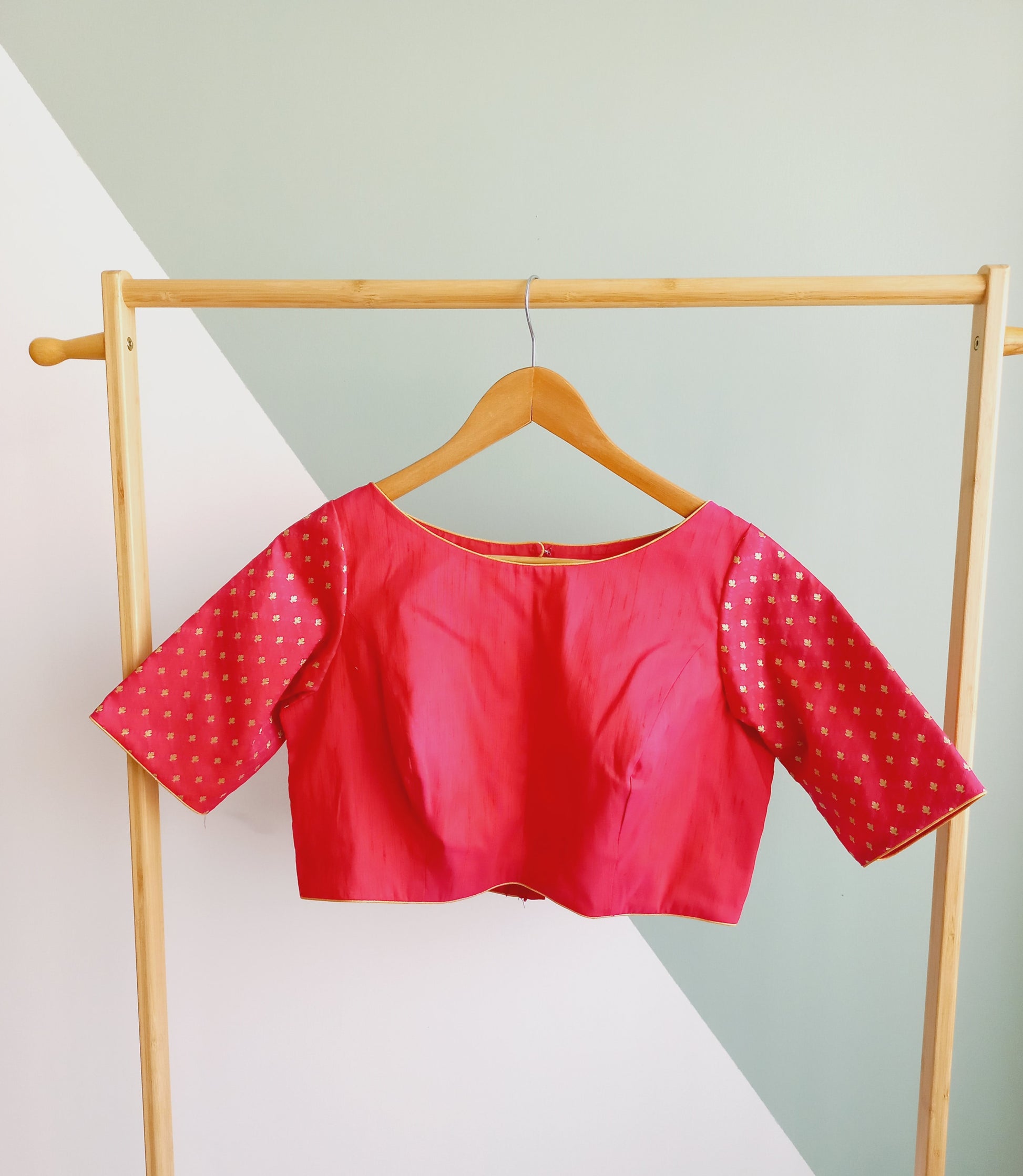 Raw silk Blouse- Alankrutha